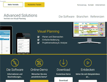 Tablet Screenshot of planungstafel.com